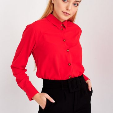 Buy a red blouse.
